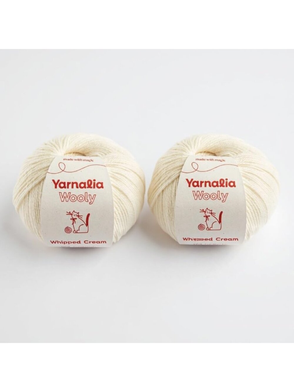 Ultra-Soft Superwash Merino Wool Yarn 2-Pack, Worsted Weight for Knitting